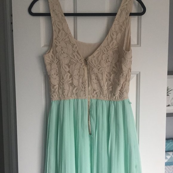 Forever 21 Lace and Pleated Dress - Picture 5 of 5